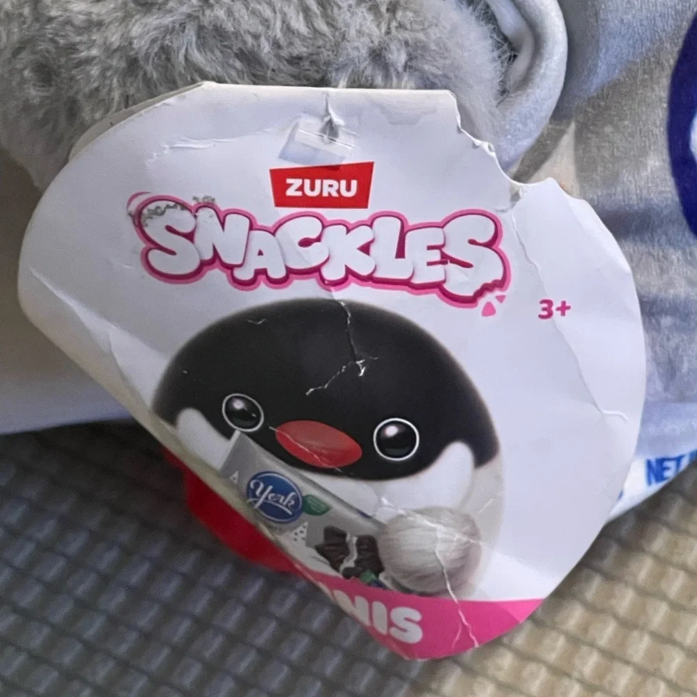 Penguin Plush Toy‎ - Black, Red, Gray